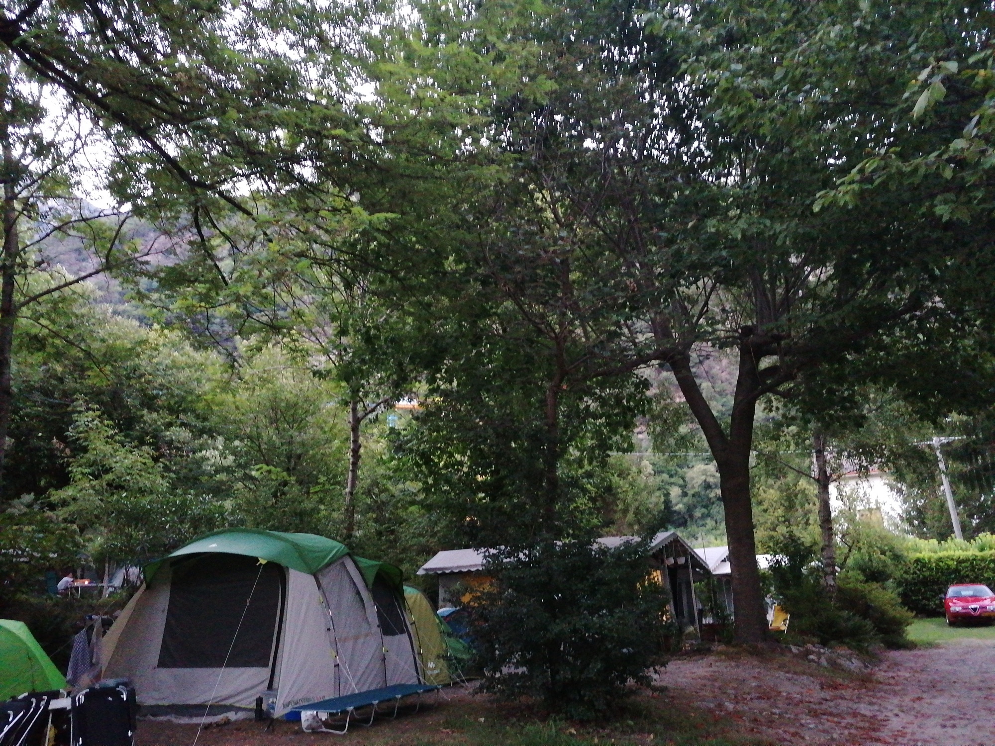 Camping Acqua Fraggia — Area da campeggio in Piuro