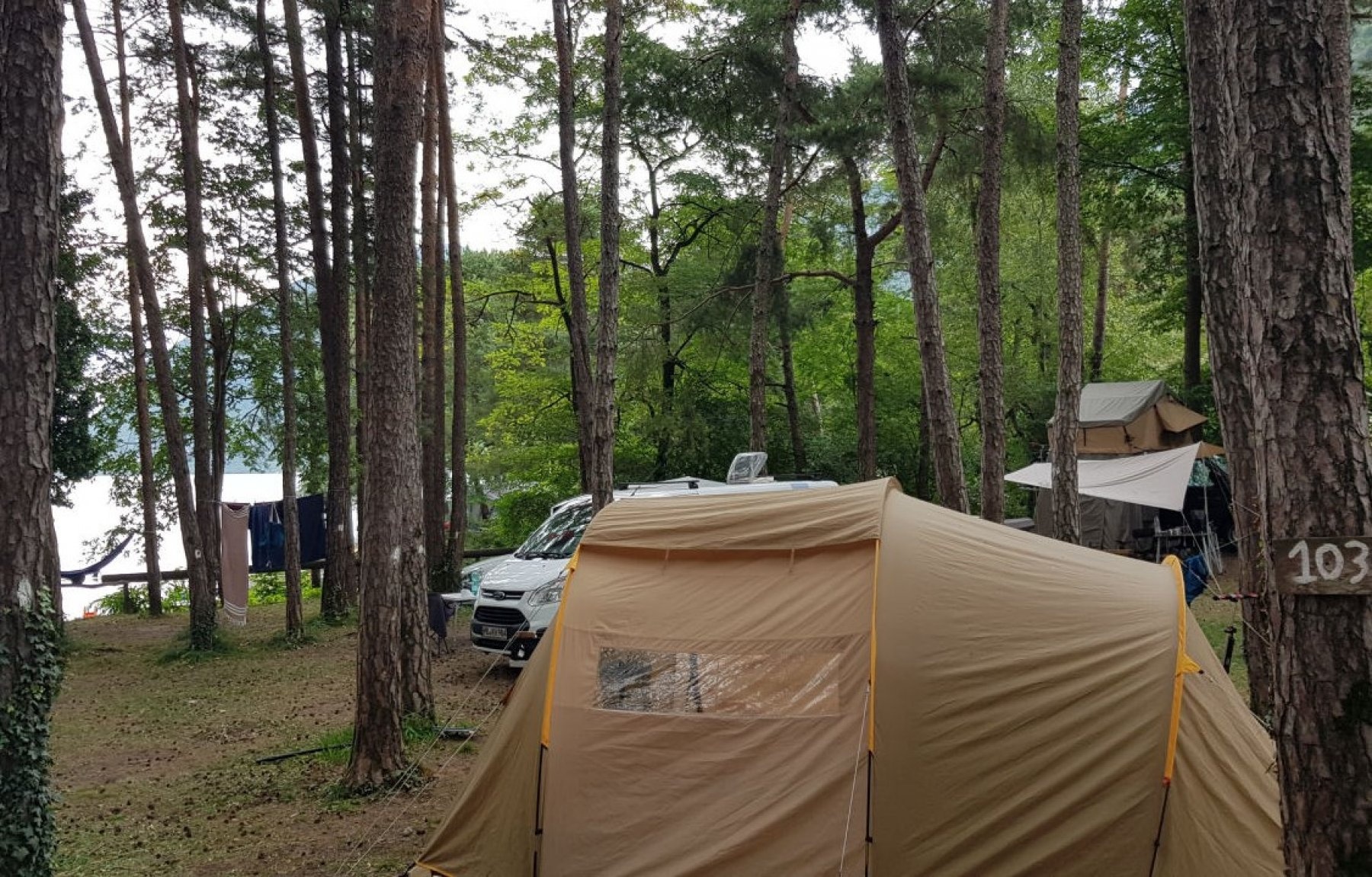 Camping Vantone Pineta — 露营地 in Idro
