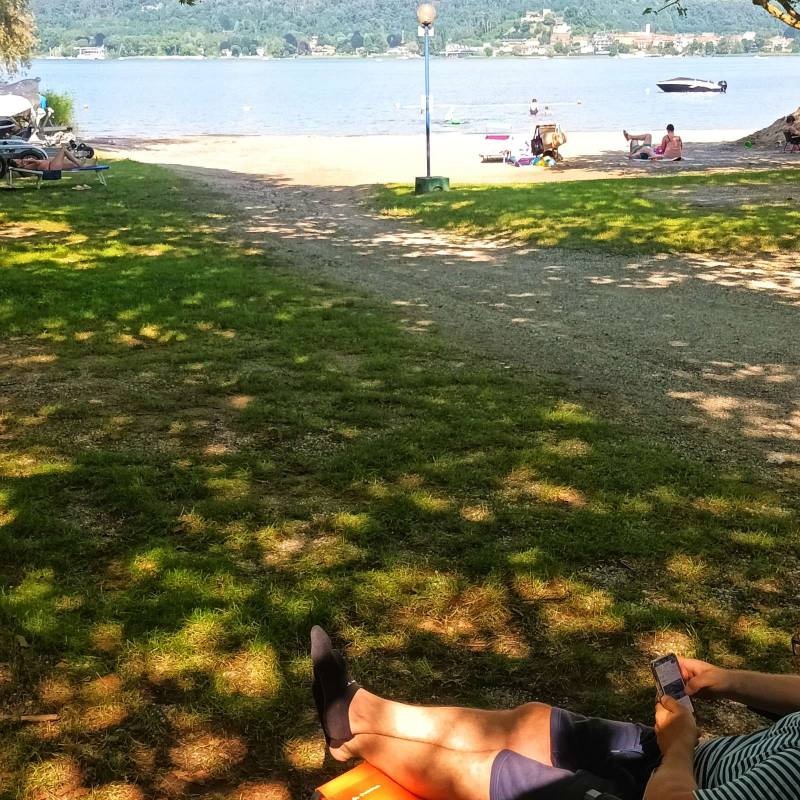 Campeggio Lago Azzurro — Kemping in Dormelletto