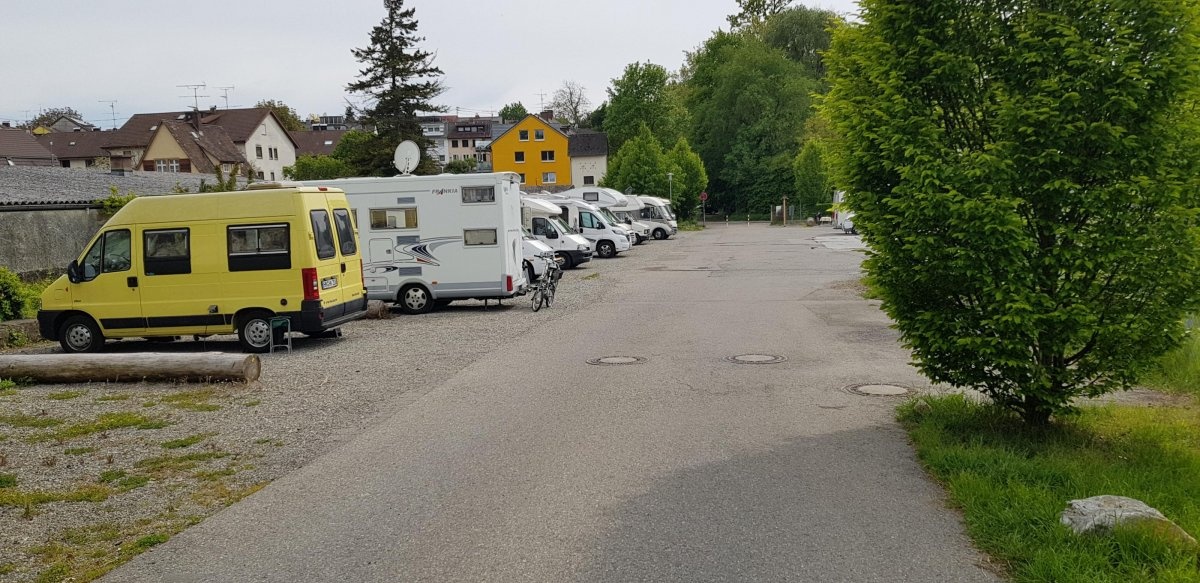Stellplatz Ergeten Meersburg — Area di sosta in Meersburg
