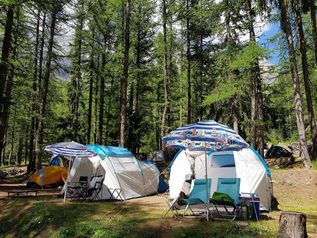 Camping Grandes Jorasses — Campingplads in Courmayeur