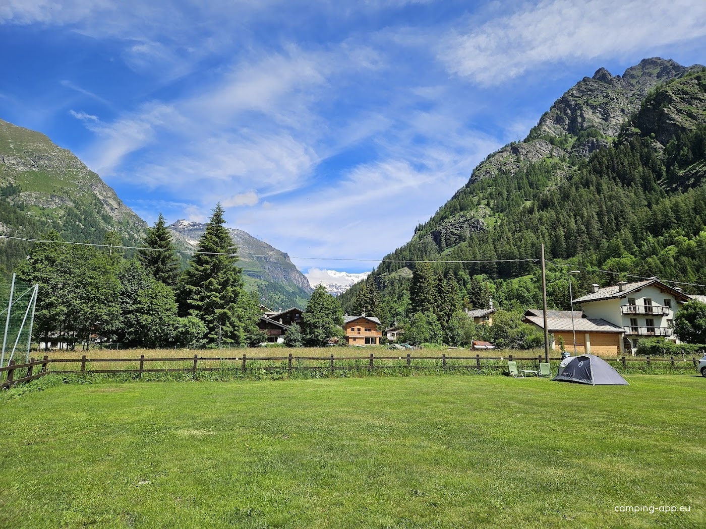 Camping Margherita — Sítio de acampamento in Gressoney Saint Jean