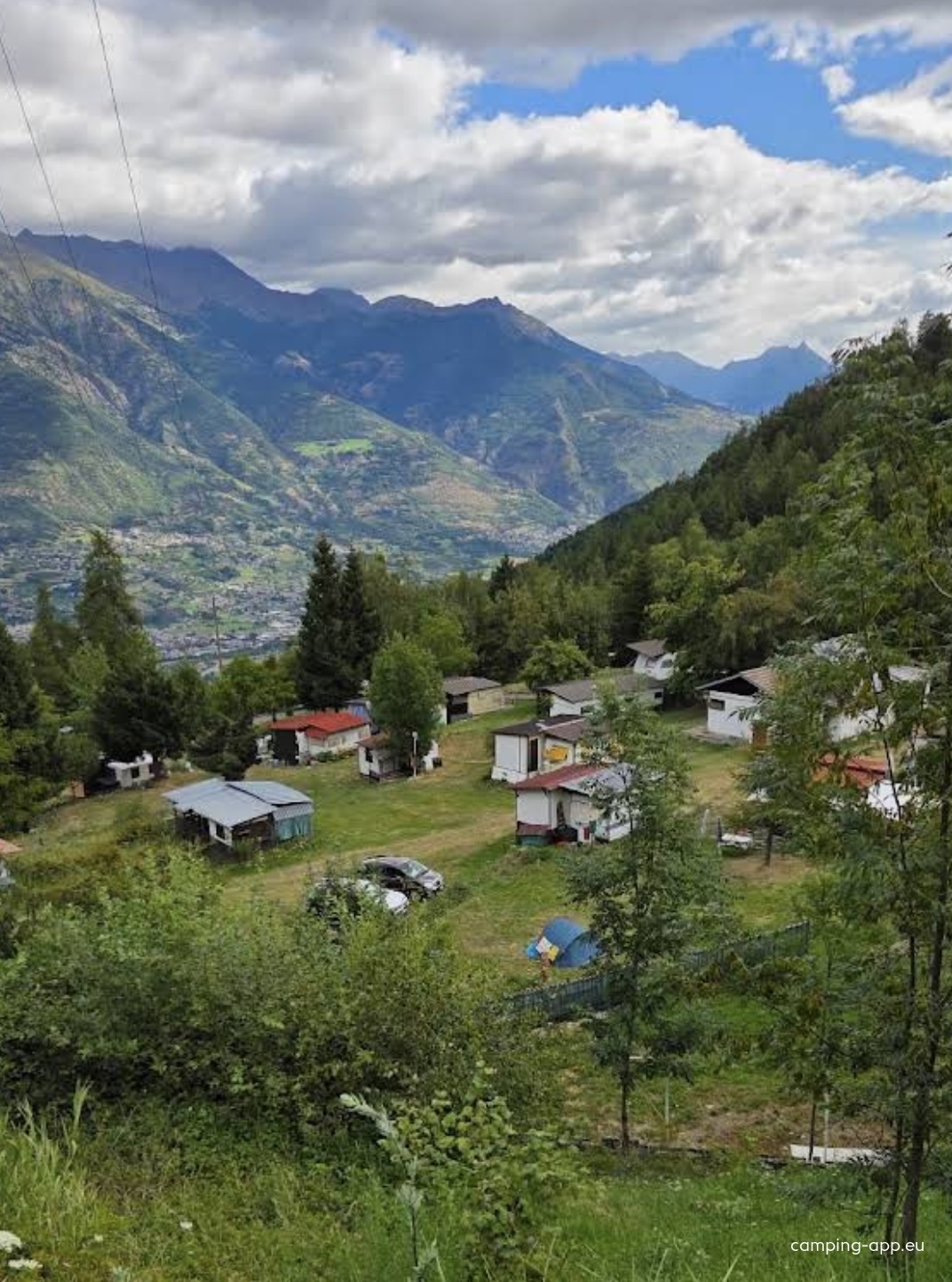 Camping Soleil et Neige — Camping in Gressan