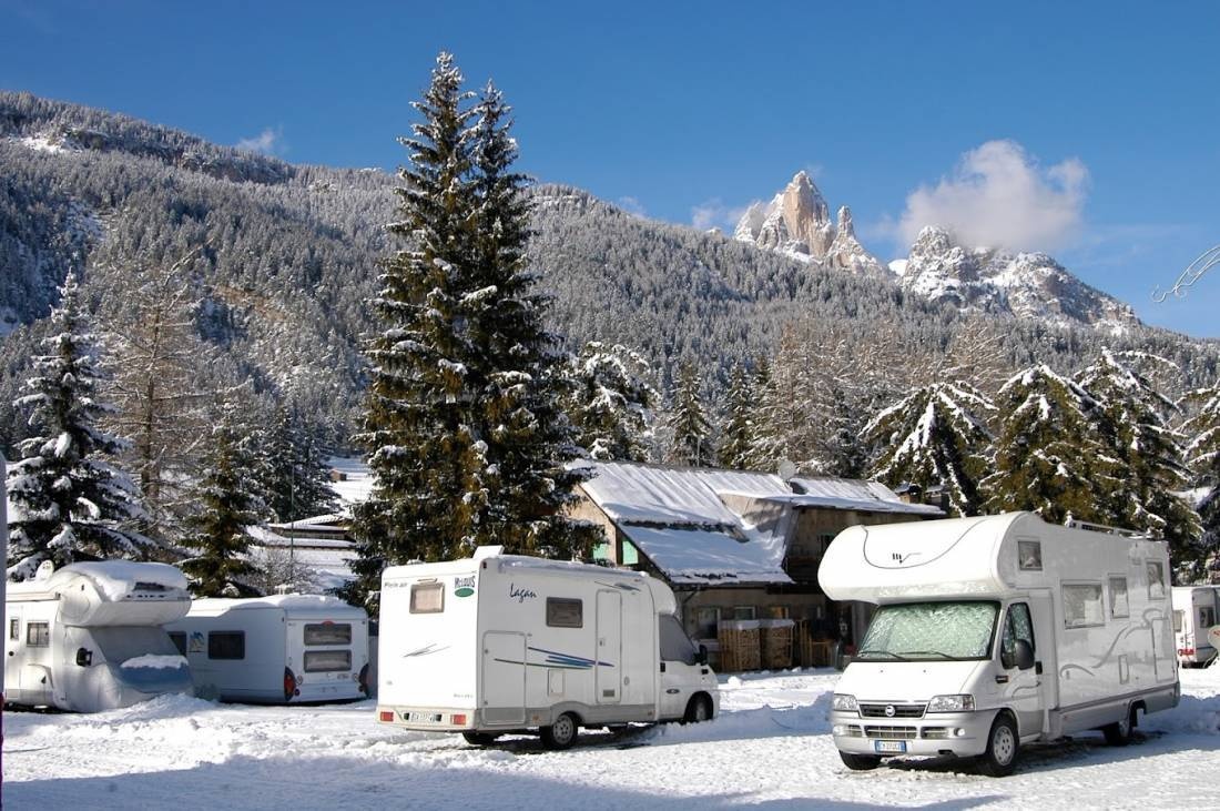 Camping Catinaccio Rosengarten — Campingplass in Pozza di Fassa