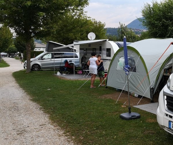 Camping Spiaggia — Campingplatz in Caldonazzo