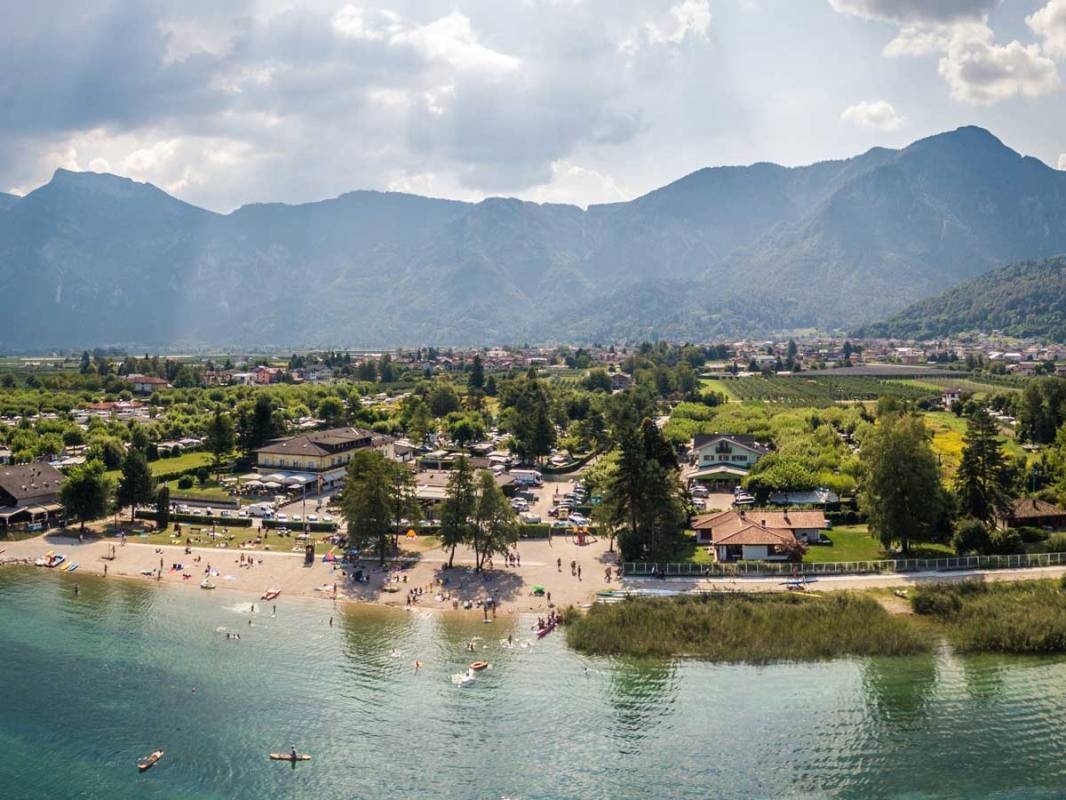 Campeggio Belvedere — Campingplatz in Calceranica al Lago