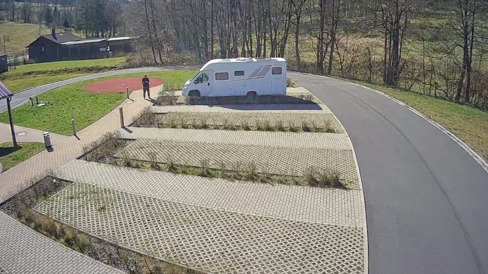 Stellplatz im Schneidmühlengrund — Campervan Site in Floh-Seligenthal