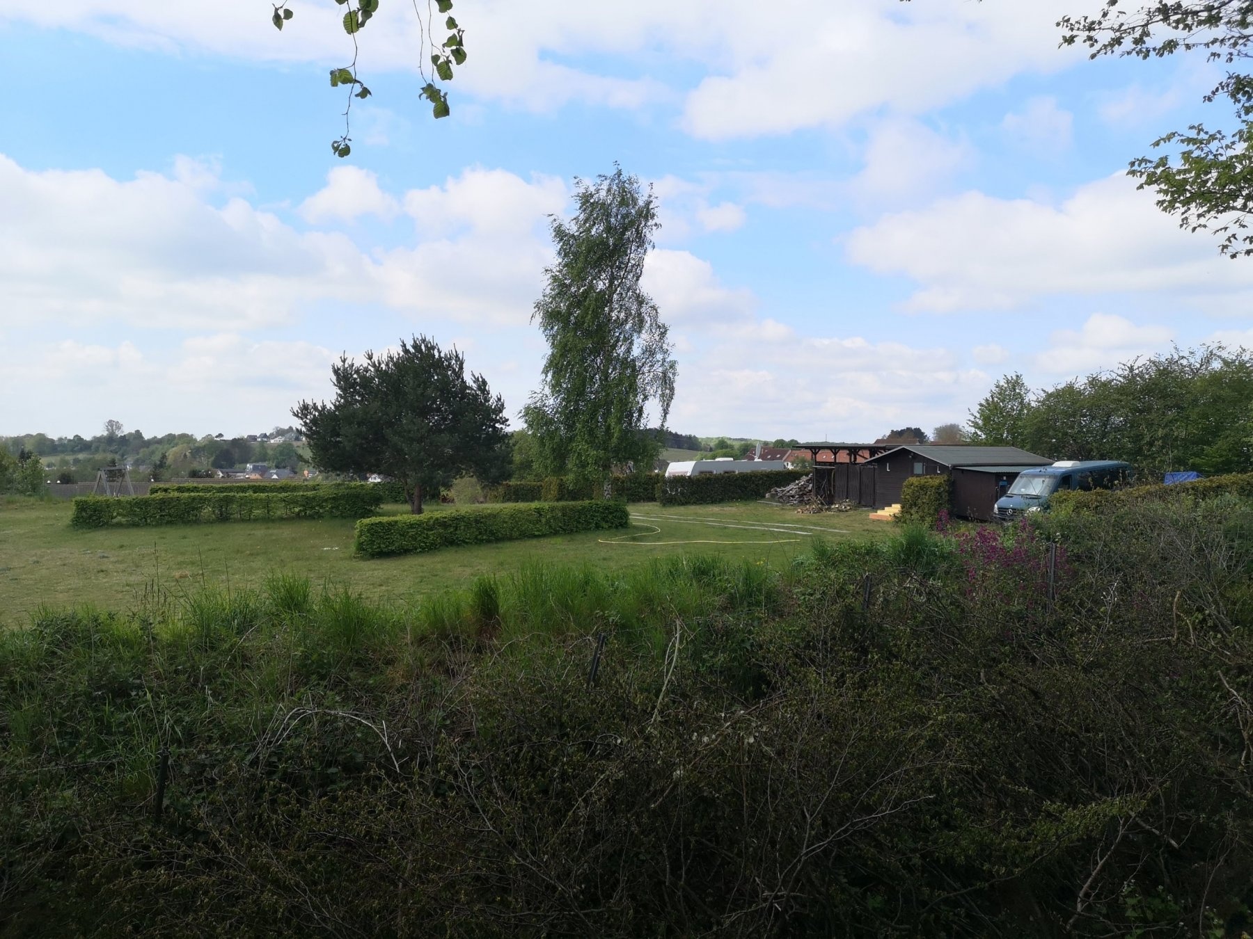 Aufnachusedom — Sp. parking dla kamperów in Seebad Bansin