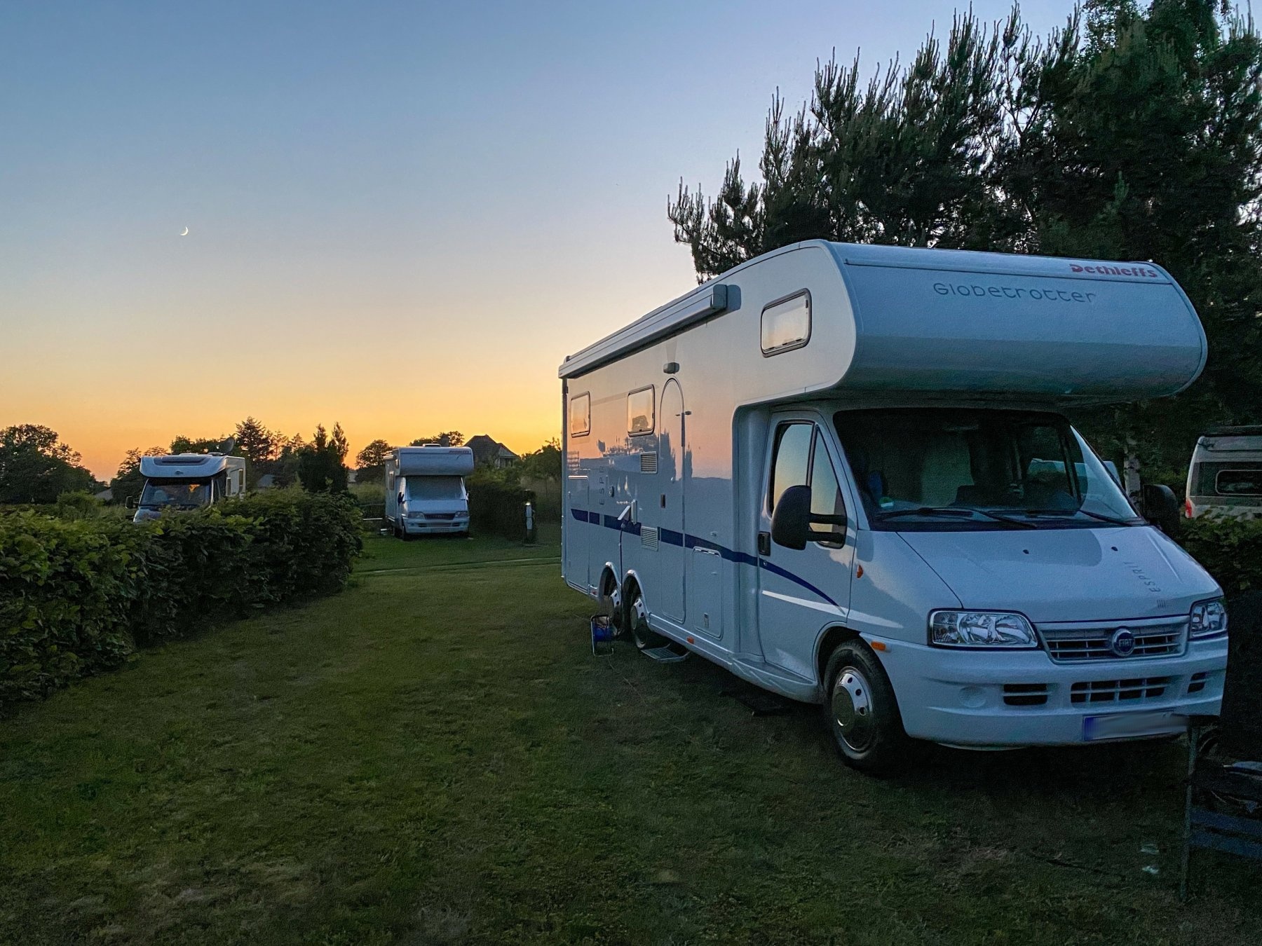 Aufnachusedom — Stellplatz in Seebad Bansin
