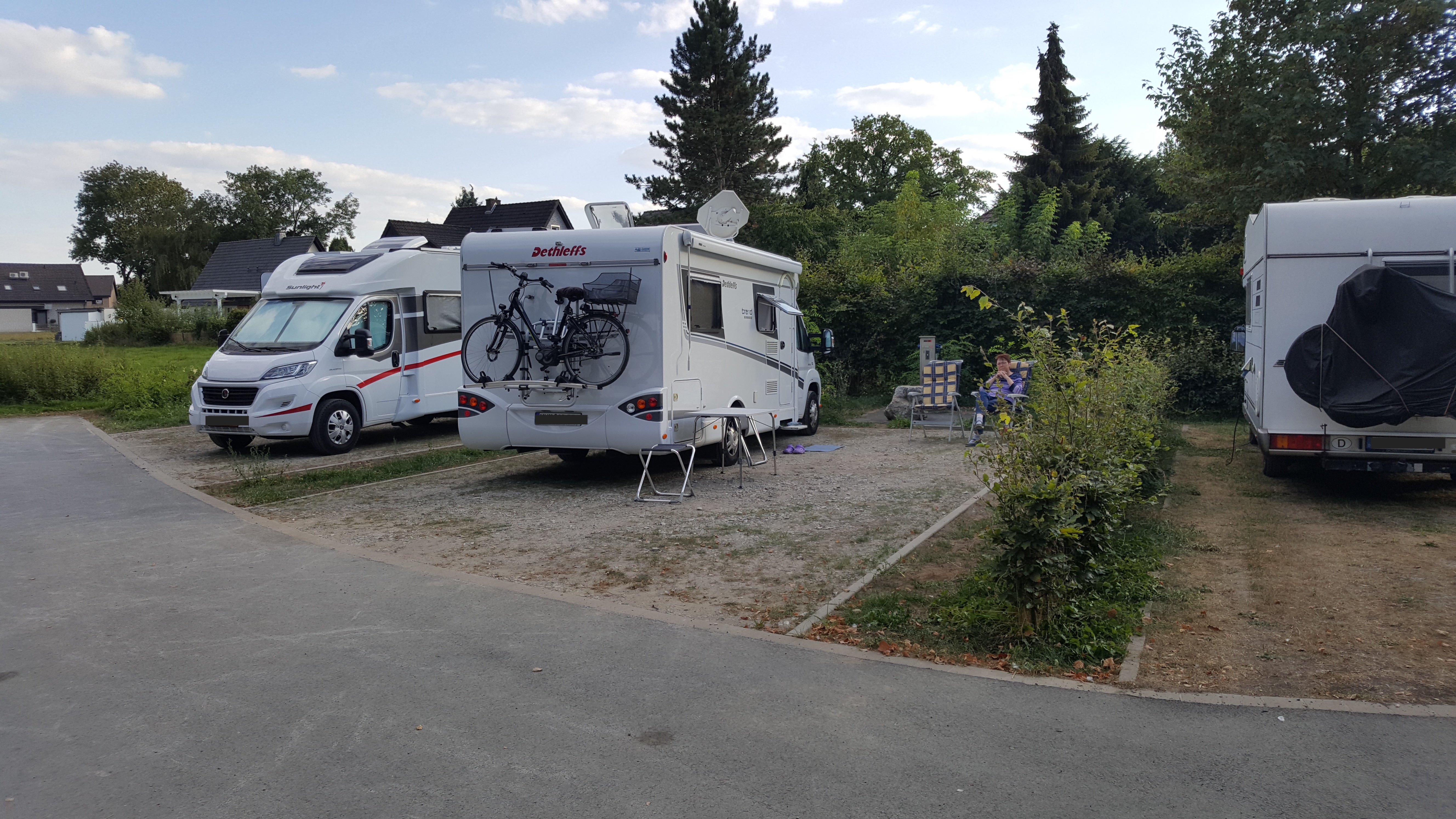 Wohnmobilstellplatz Ostwestfalenhalle — Camperplaats in Verl