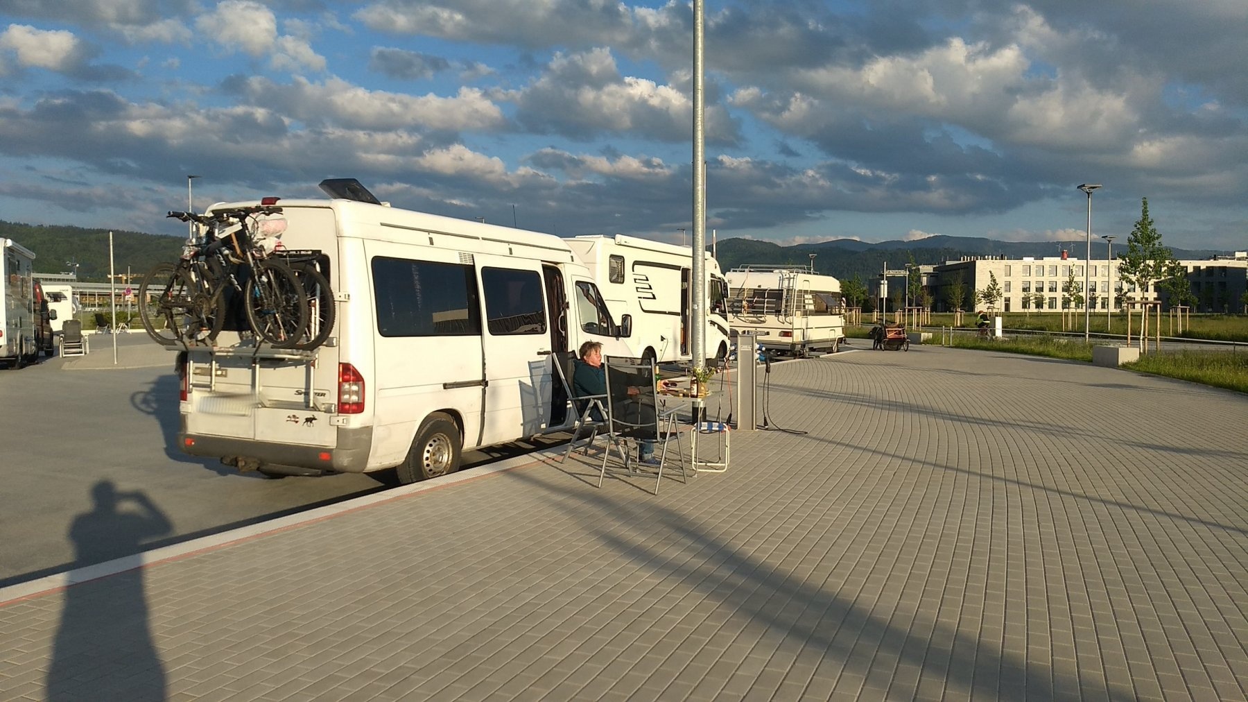 Stellplatz Freiburg im Breisgau — Aire camping car in Freiburg