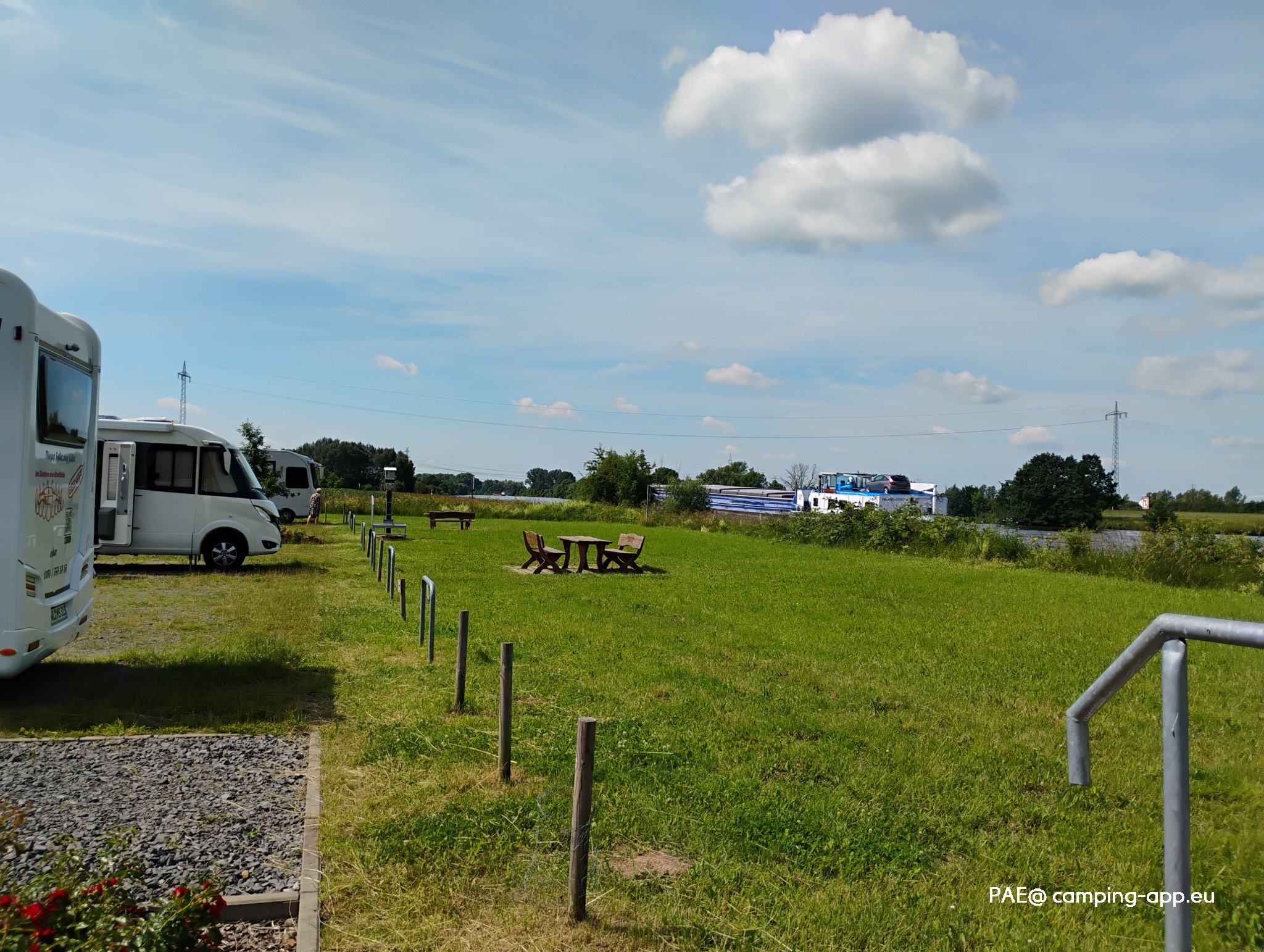 Wohnmobilstellplatz Landesbergen — Sp. parking dla kamperów in Landesbergen