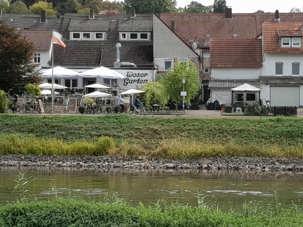 Stellplatz am Campingplatz Bad Karlshafen — Camperplads in Bad Karlshafen