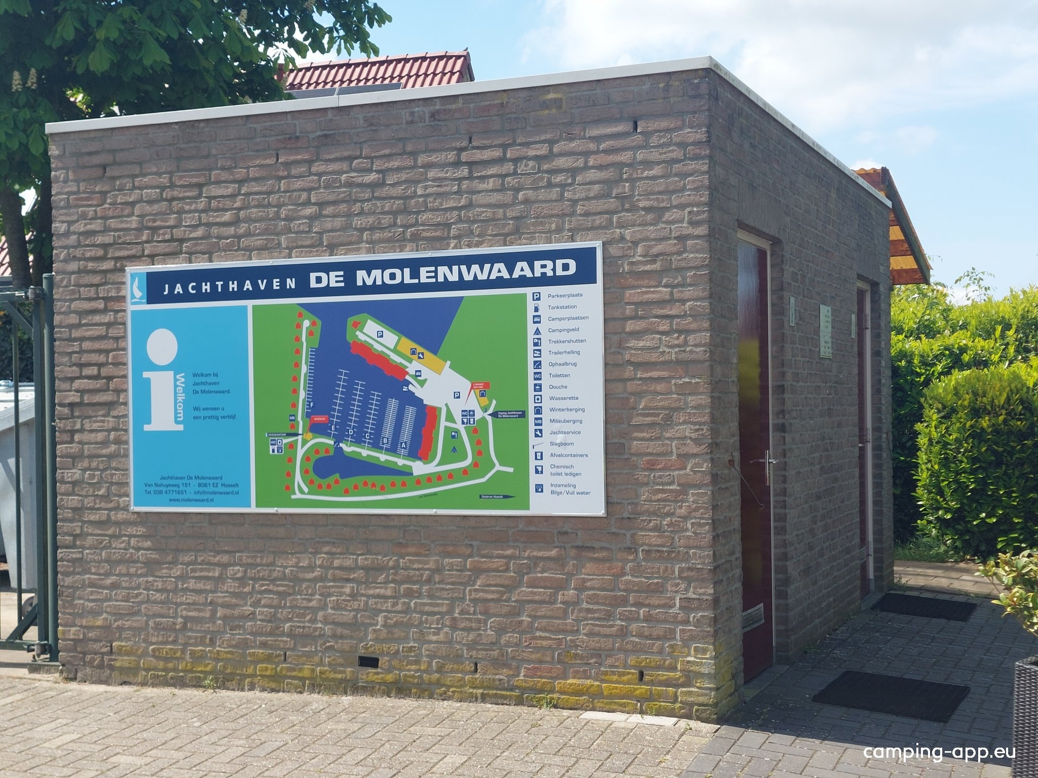 Jachthaven De Molenwaard — Місце для кемперів in Hasselt
