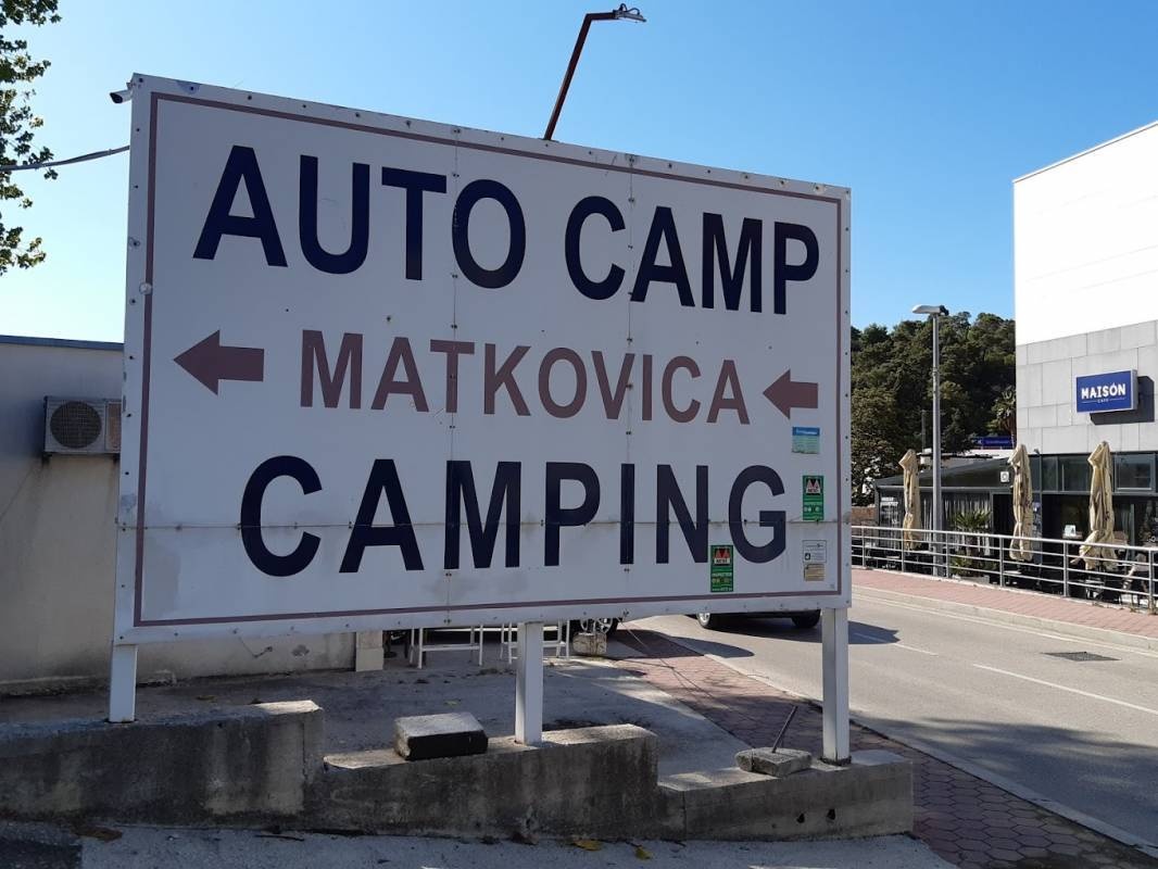 Matkovica — Bobilplass in Srebreno