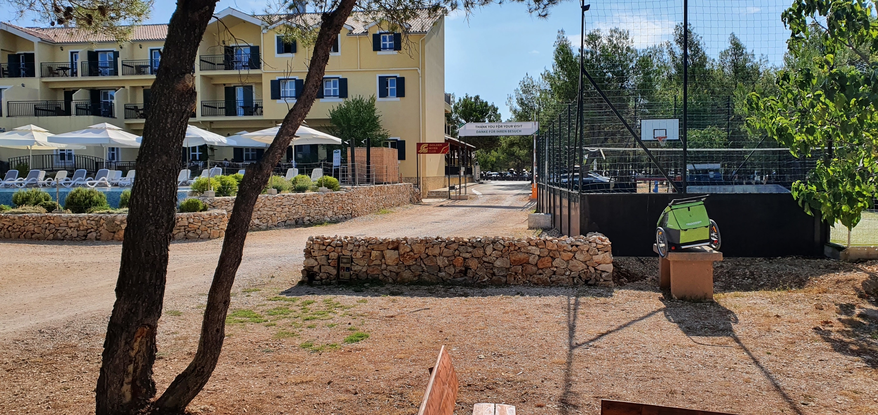 Kamp Vrata Krke — Bobilplass in Lozovac