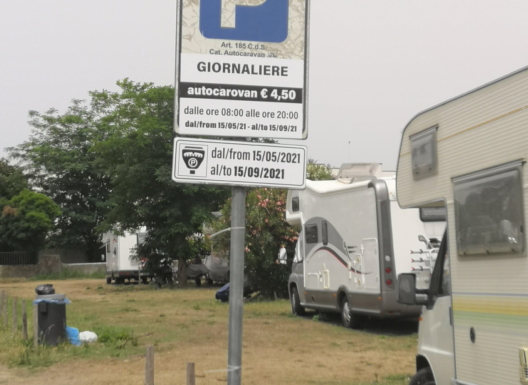 Montalto Marina — Ställplats in Montalto di Castro