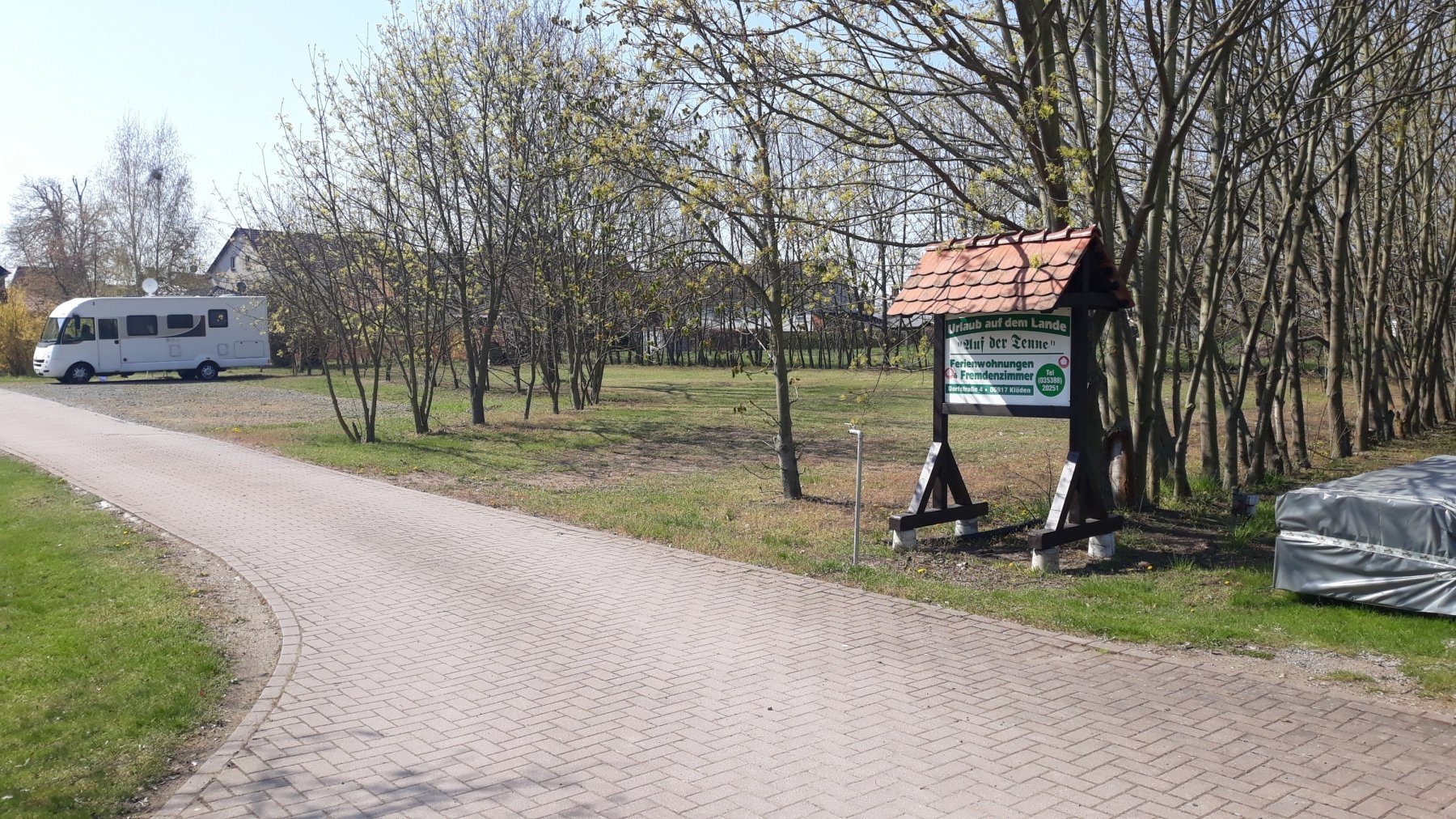 Auf der Tenne — Campingplads in Jessen (Elster)