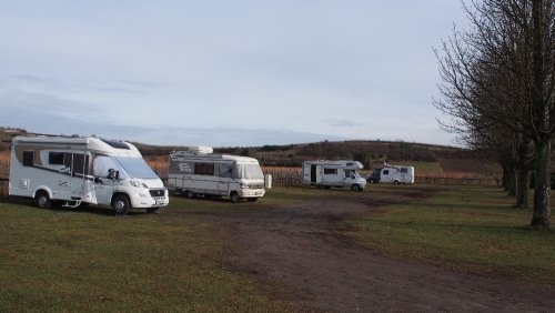 Stellplatz in der Silz Bad Dürkheim — Ställplats in Bad Dürkheim