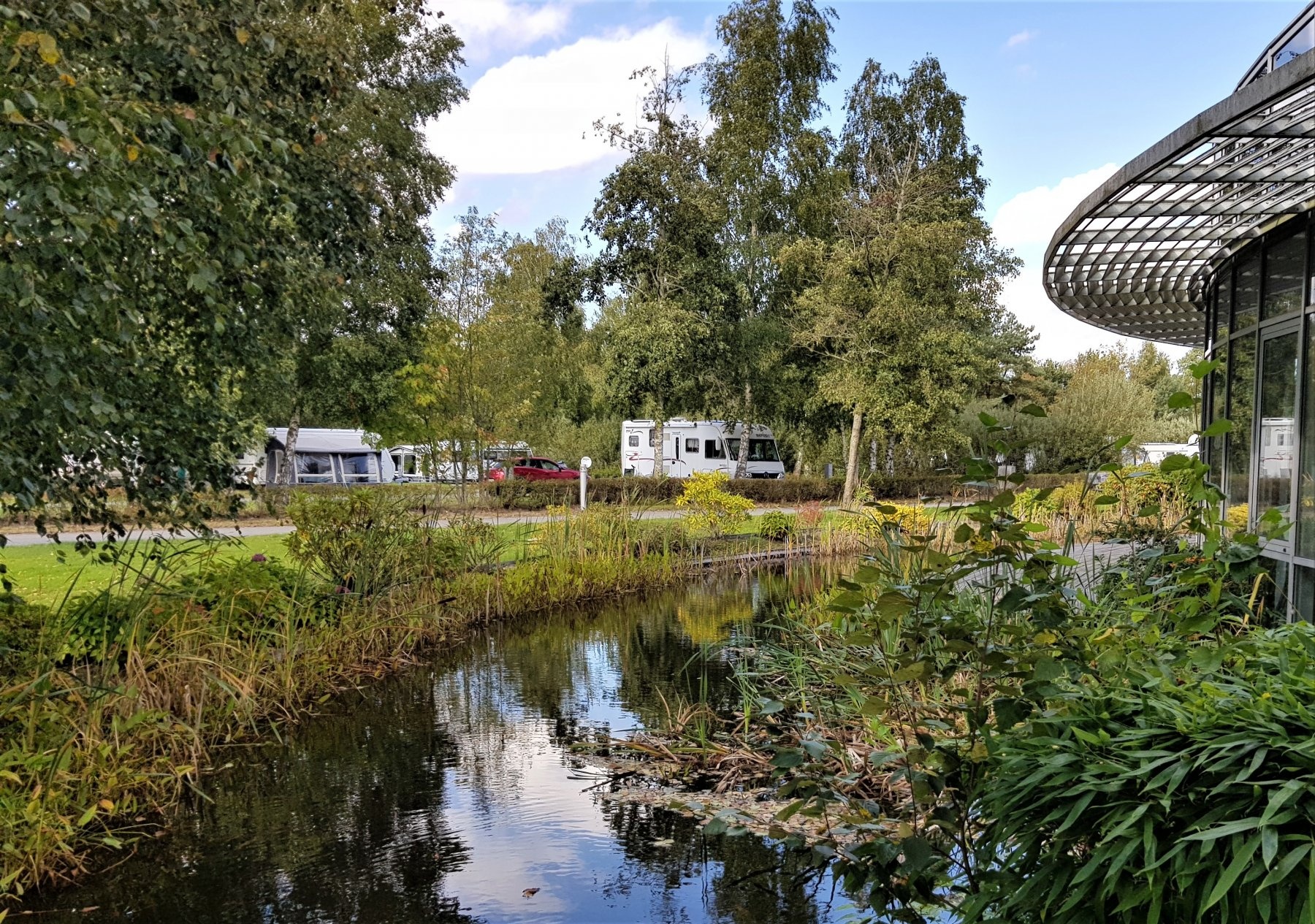 Stellplatz am Wiesmoor Camping — QuickStop in Wiesmoor-Voßbarg