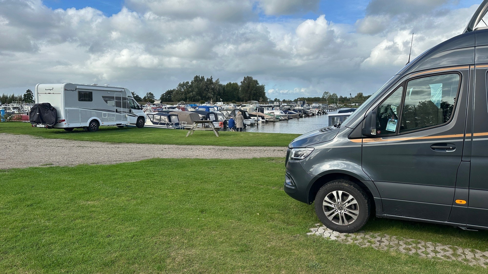 Jachthaven Kuikhorne — Stellplatz in De Westereen