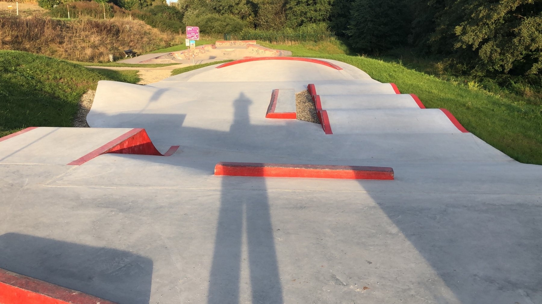 Stellplatz  Skatepark — Campervan Site in Neudrossenfeld