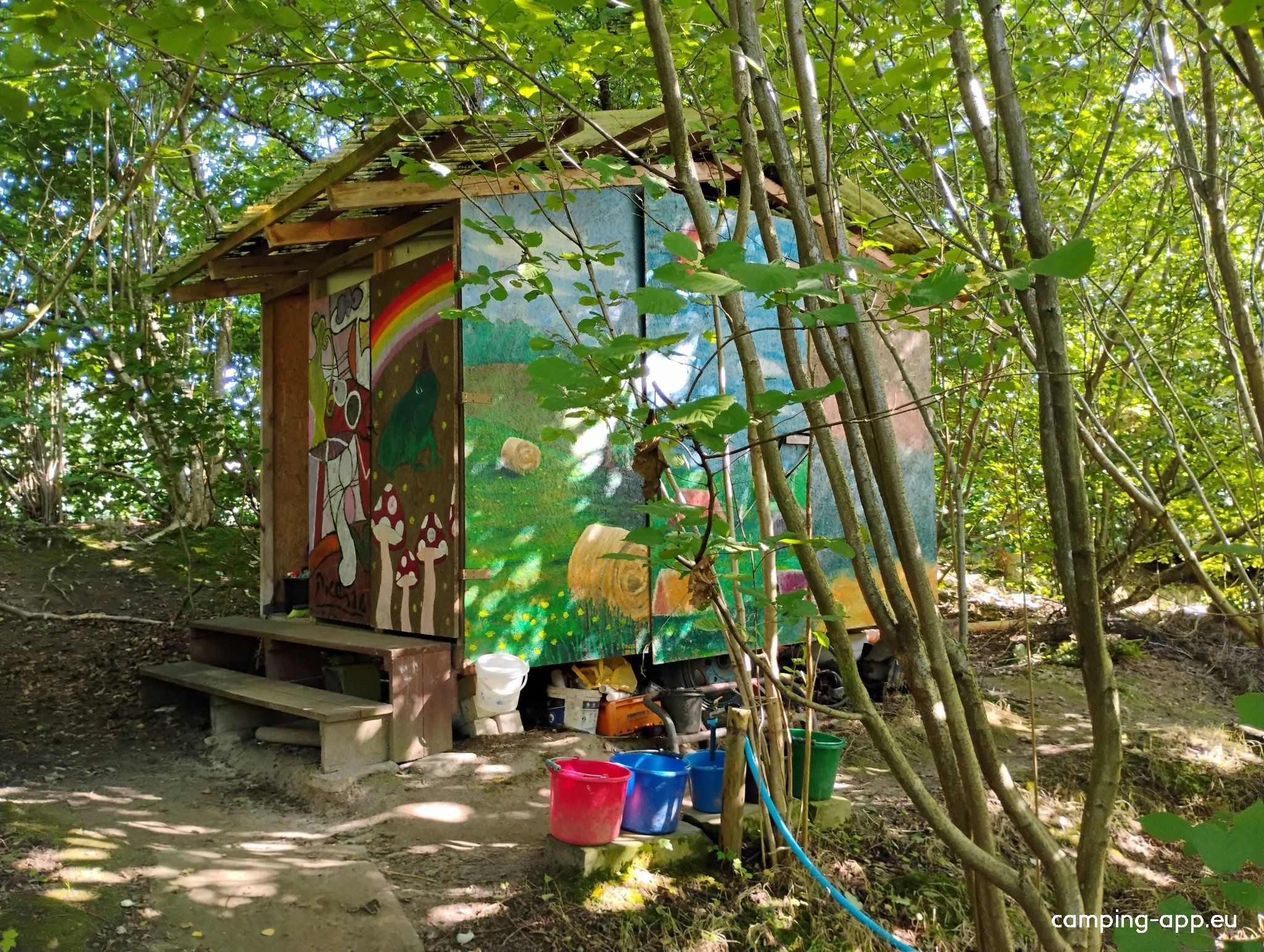 Baza Pod Lasem — Campingplass in Smołdzino