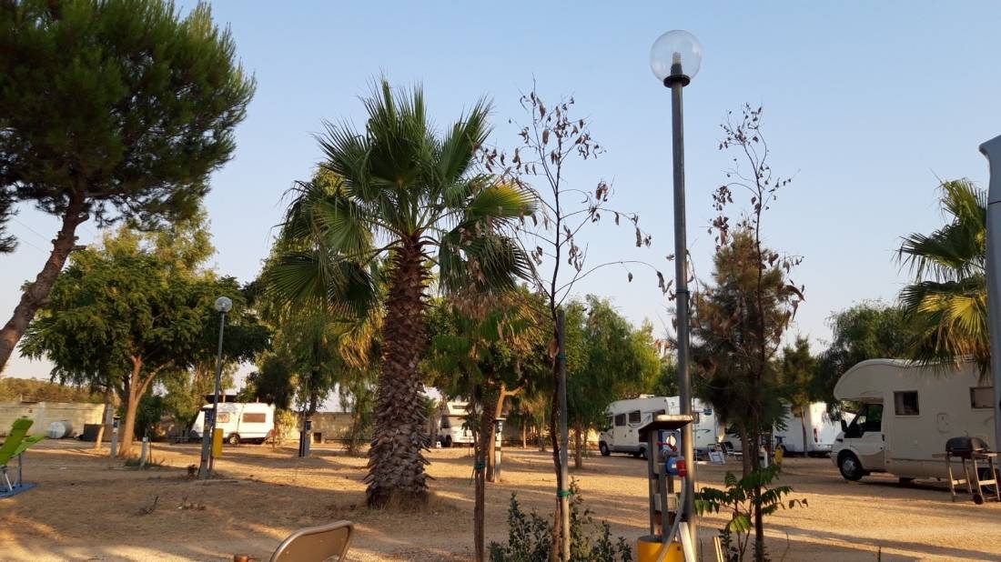 Stellplatz Santa Chiara — Sítio para autocaravanas in Porto Cesareo