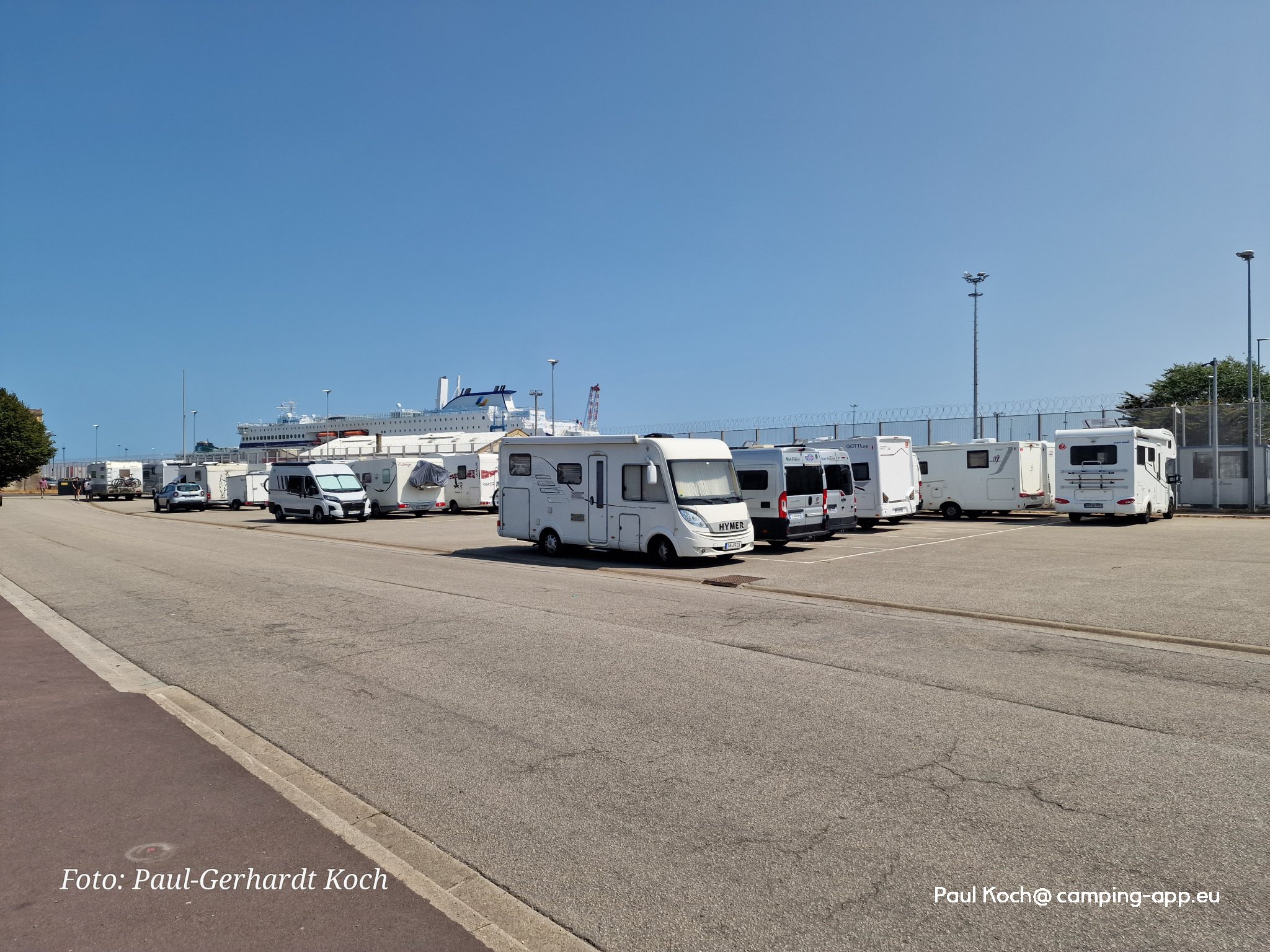 Stellplatz Cherbourg-Octeville — Area Autocaravanas in Cherbourg-Octeville