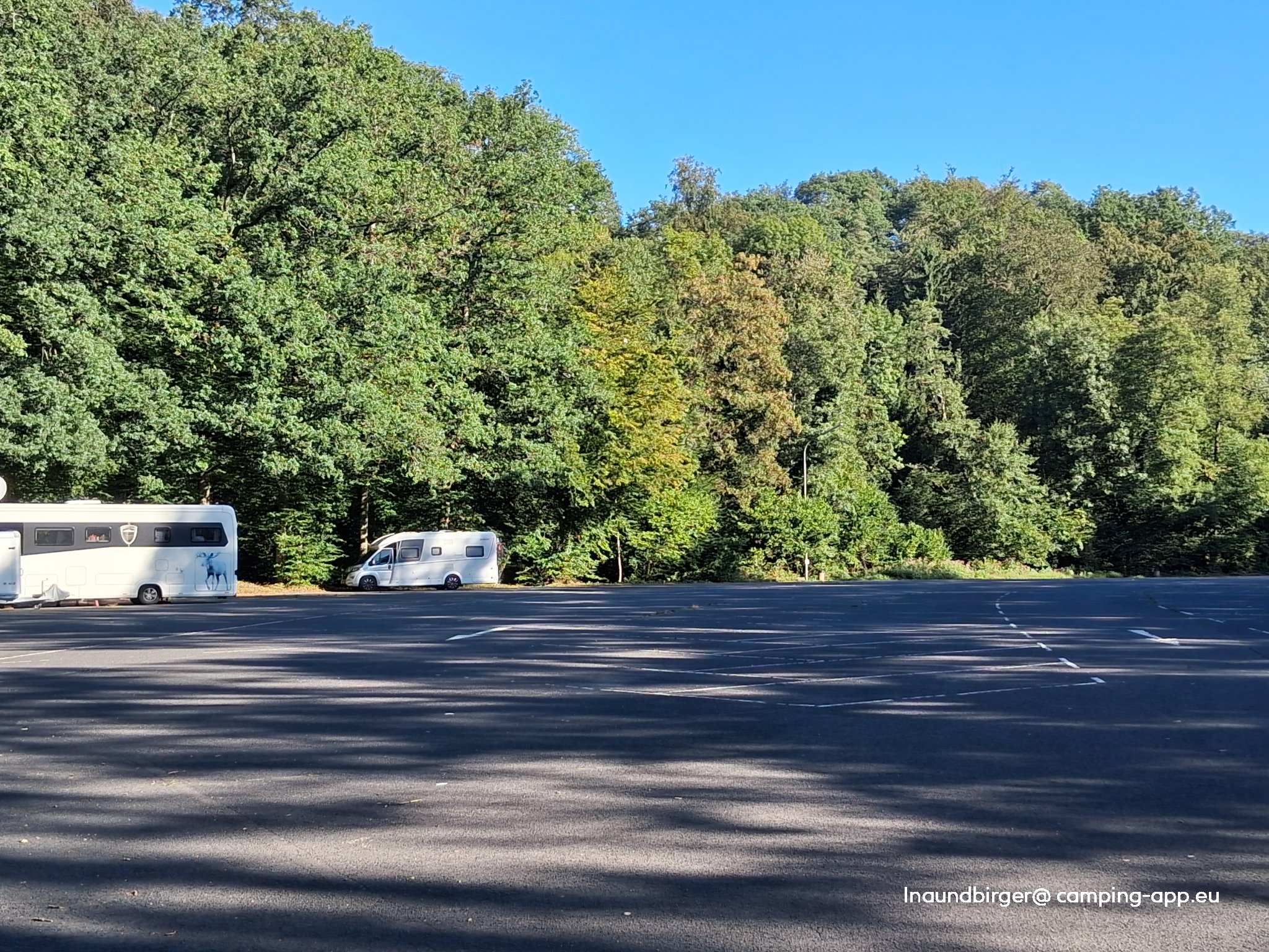 Übernachtungsparkplatz Odenthal Altenberg — Громадська парковка in Odenthal