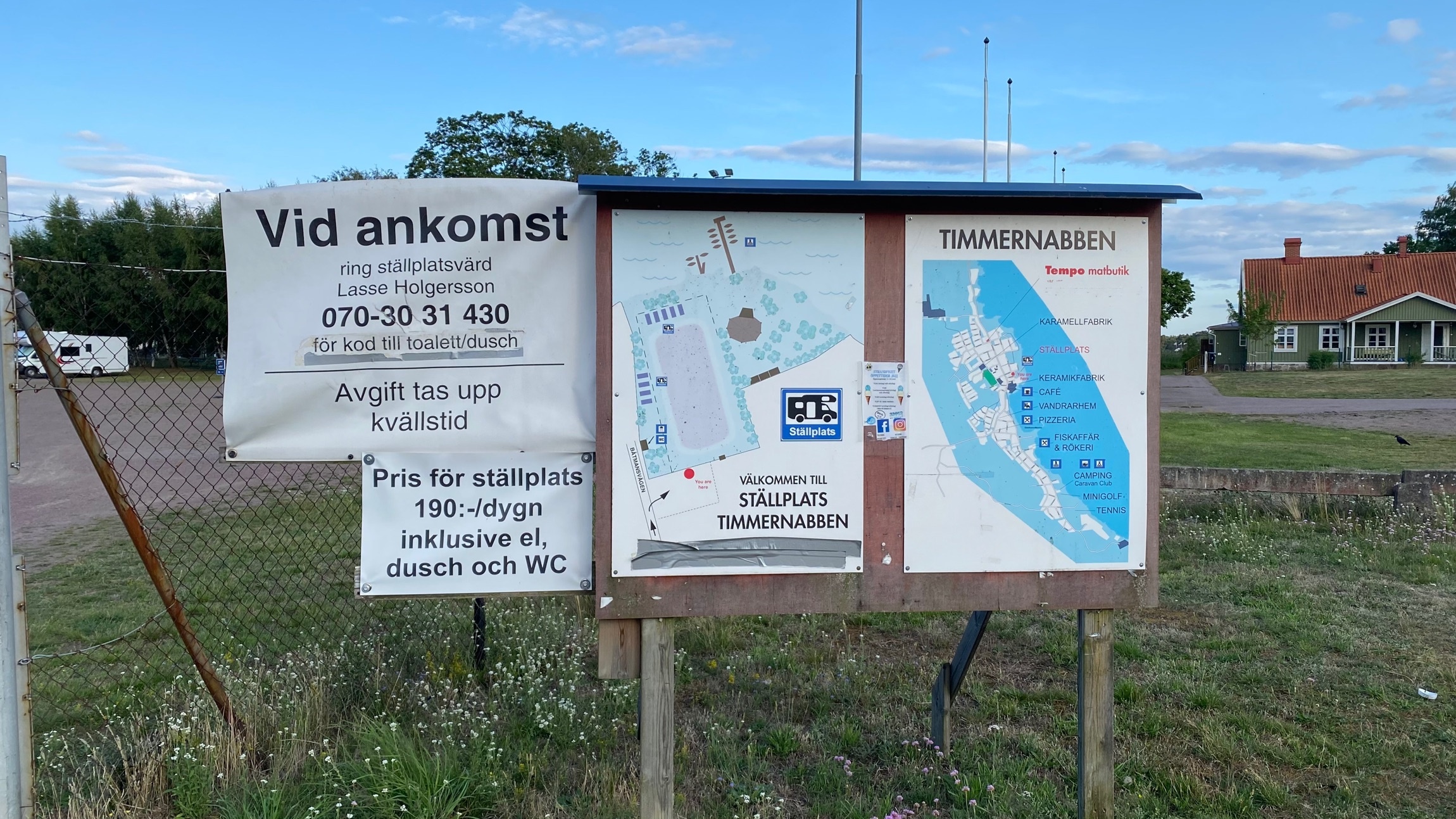 Stellplatz Timmernabben — Bobilplass in Timmernabben