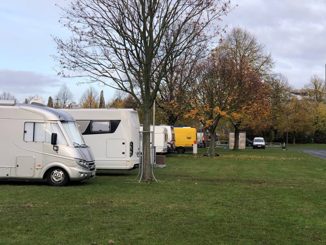 Camping Platz Hannover Messe — Area Autocaravanas in Laatzen