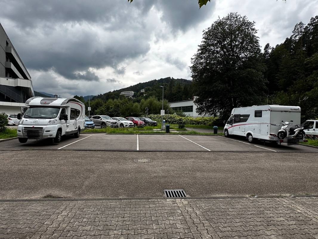 Stellplatz Siebentäler-Therme Bad Herrenalb — Stellplatz in Bad Herrenalb