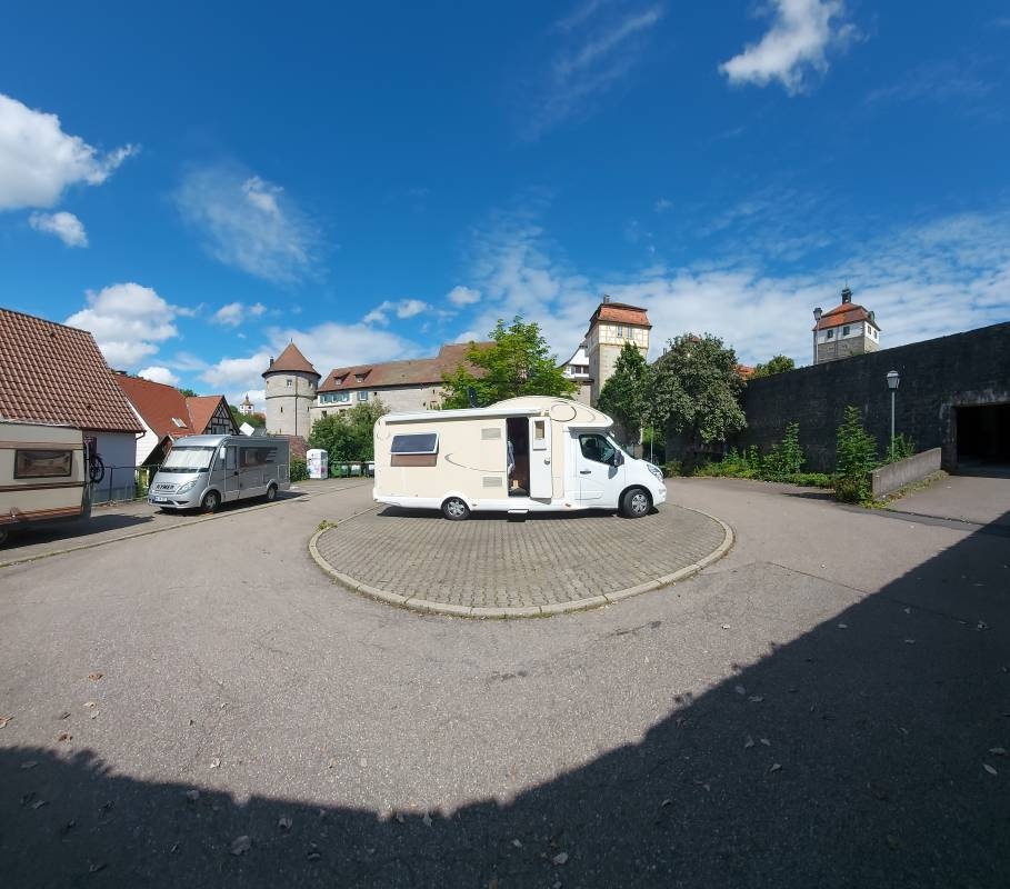 Stellplatz Vellberg — Aire camping car in Vellberg