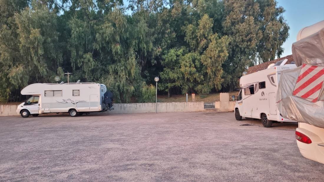 Stellplatz Semèstene/Semestene — Camperplads in Semèstene/Semestene