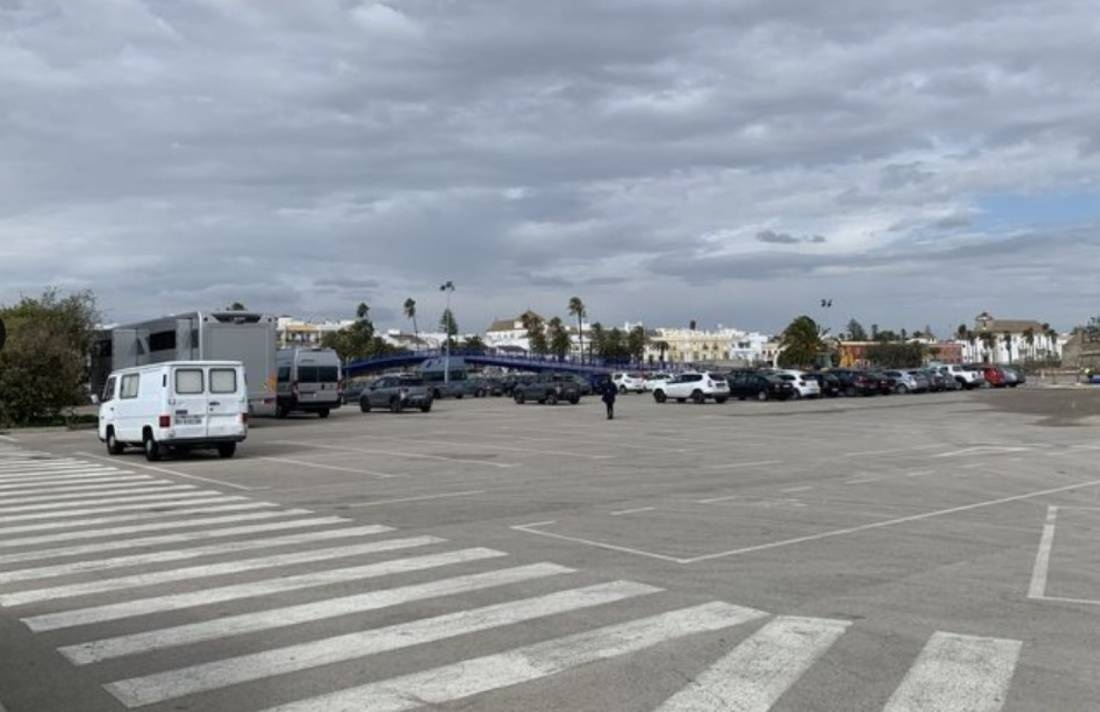 Stellplatz El Puerto de Santa María — Camperplads in El Puerto de Santa María