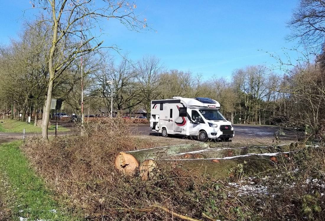 Parkplatz Anholter Schweiz — Area Autocaravanas in Isselburg