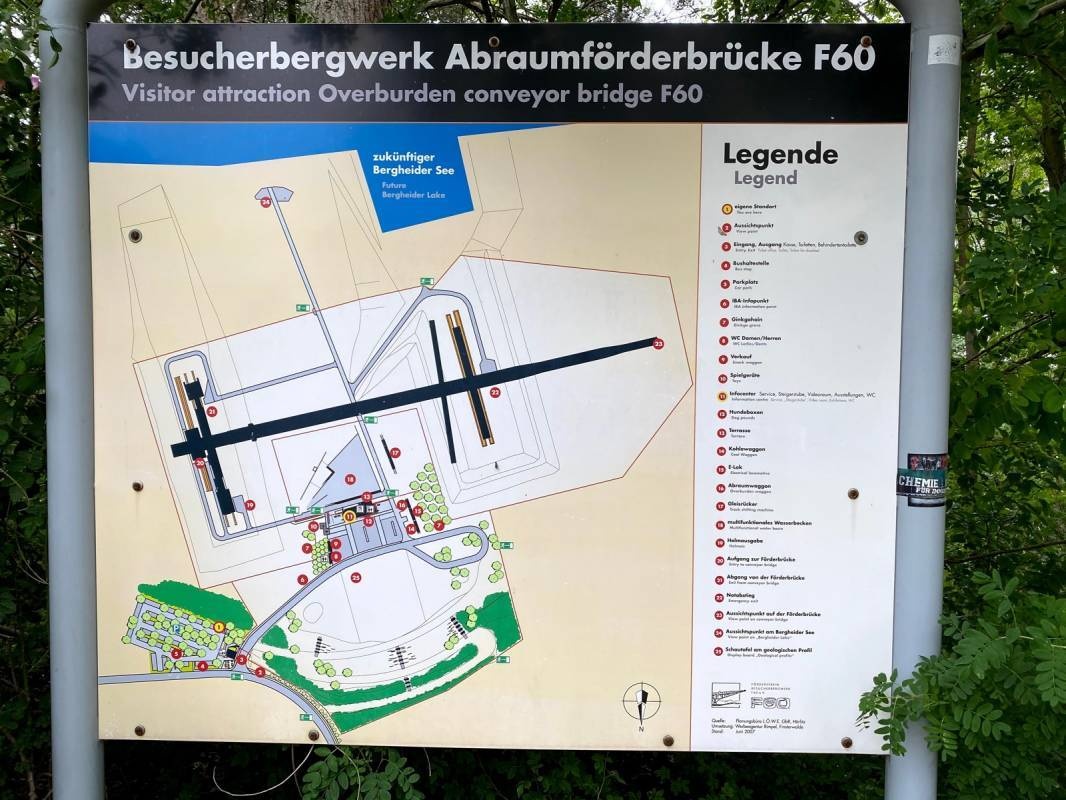 Stellplatz F60 Besucherbergwerk — Sp. parking dla kamperów in Lichterfeld-Schacksdorf