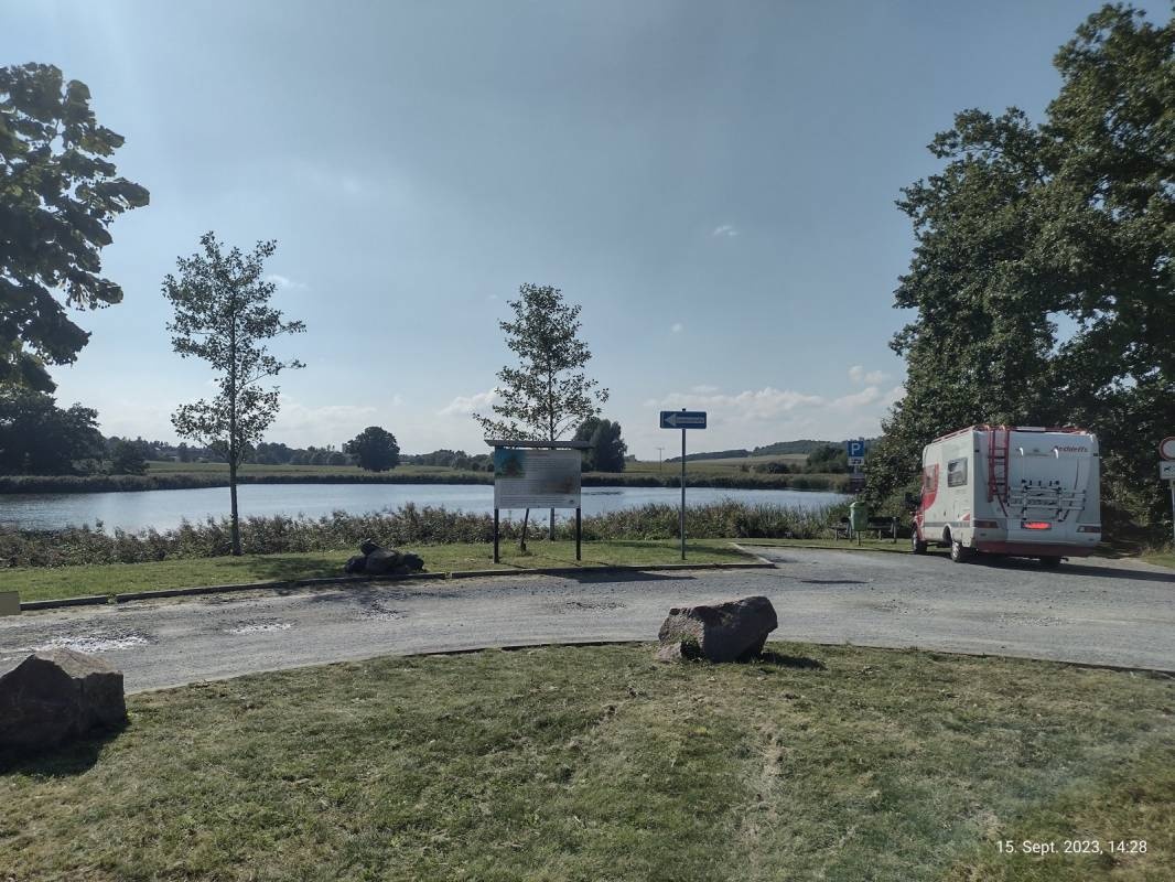 Stellplatz Hainspitz — Aire camping car in Hainspitz