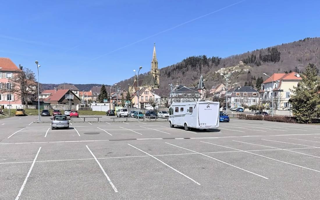 Stellplatz Thann — Sp. parking dla kamperów in Thann