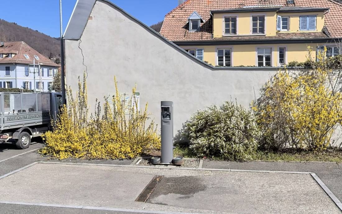 Stellplatz Thann — Campervan Site in Thann