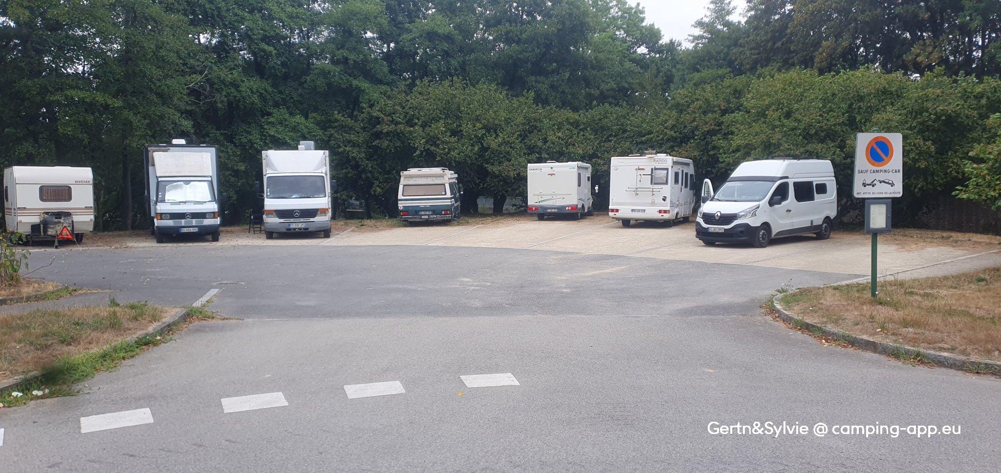Stellplatz Cesson-Sévigné — Sp. parking dla kamperów in Cesson-Sévigné