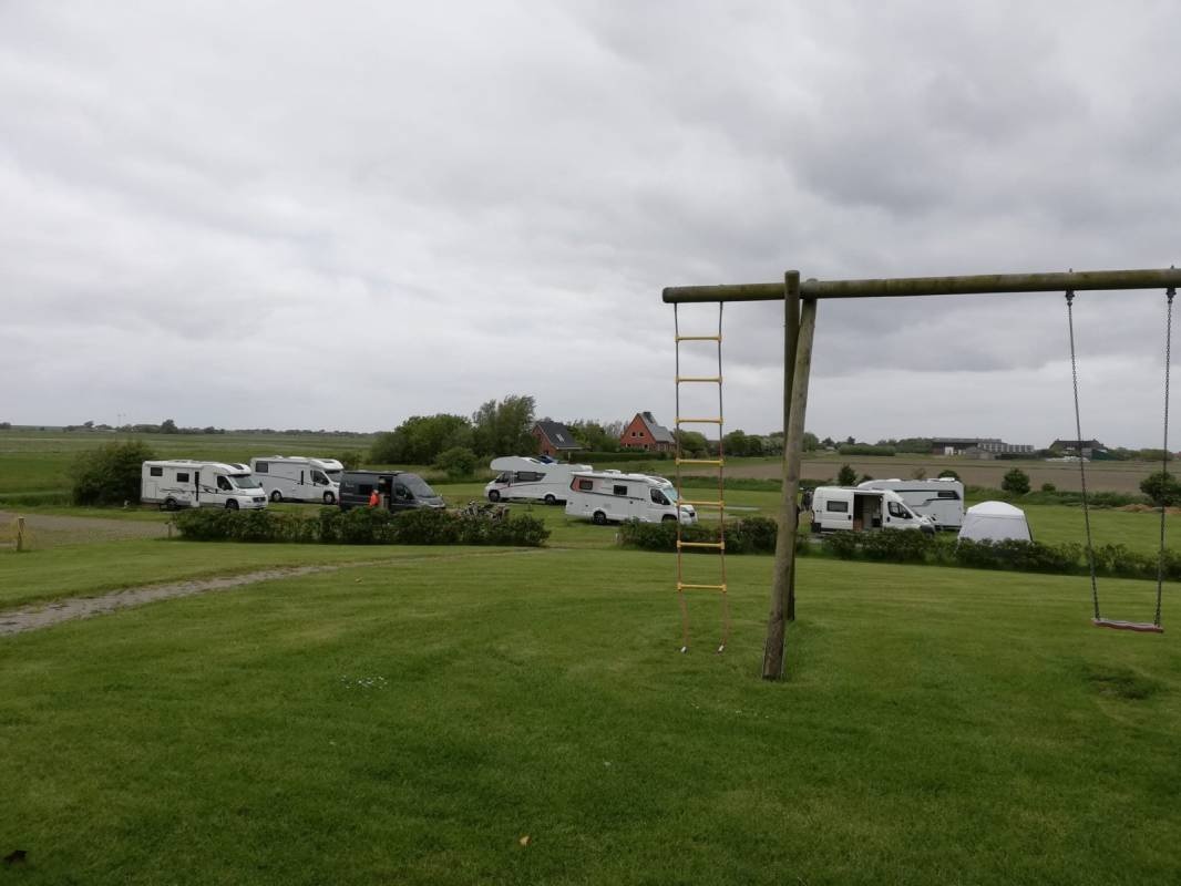 Campingplatz Wattenmeerhaus — Area da campeggio in Pellworm