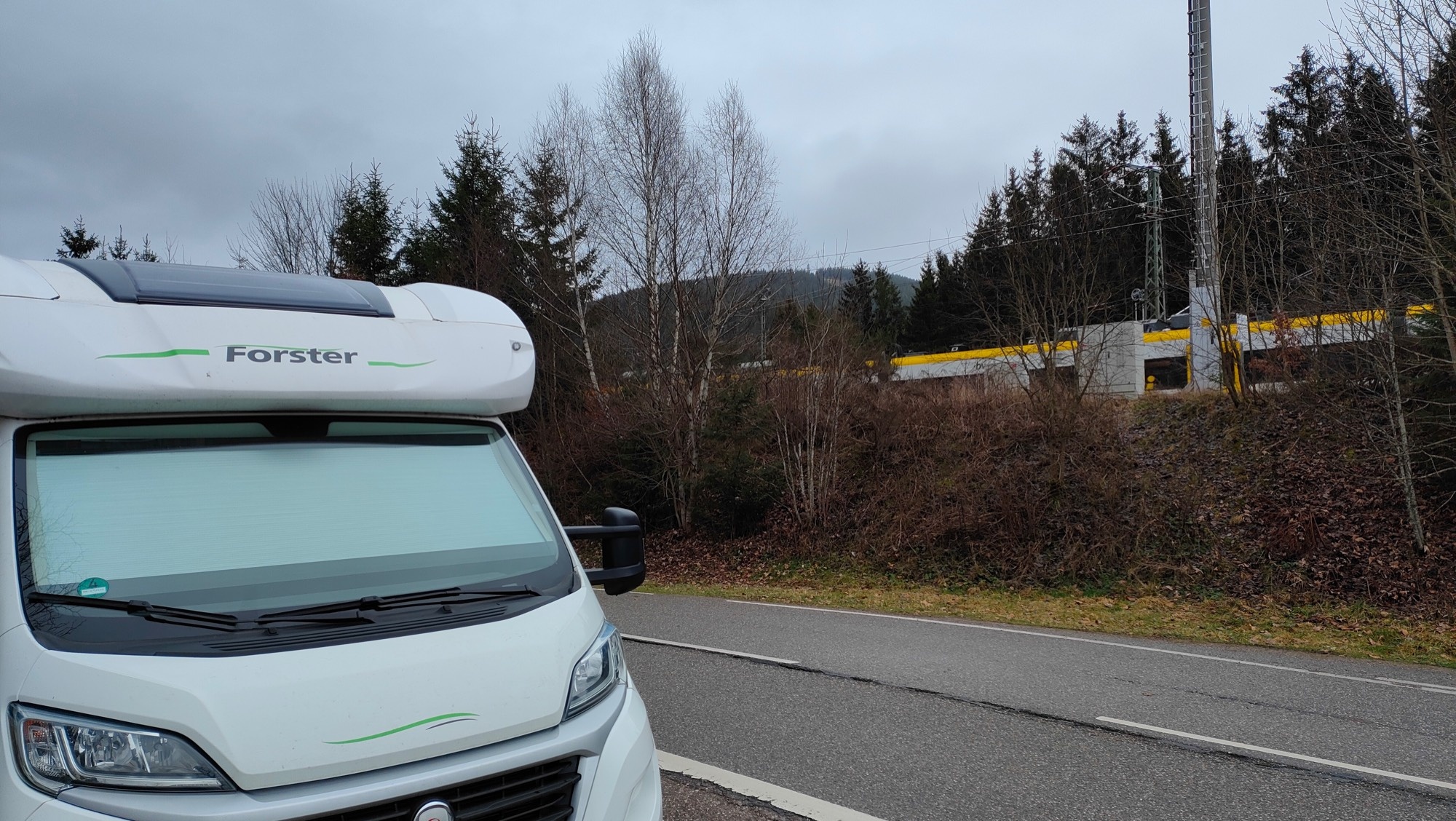 Stellplatz Badeparadies Schwarzwald — Campervan Site in Titisee-Neustadt