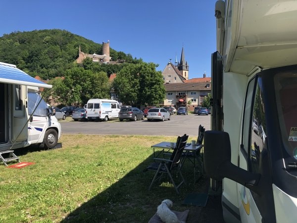 Stellplatz Gemünden am Main — Aire camping car in Gemünden am Main