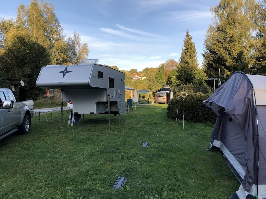 Campingplatz Haufenmühle — Camping Site in Drachselsried