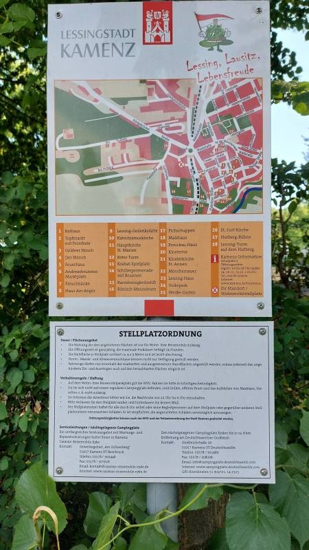 Stellplatz Am Damm — Sítio para autocaravanas in Kamenz