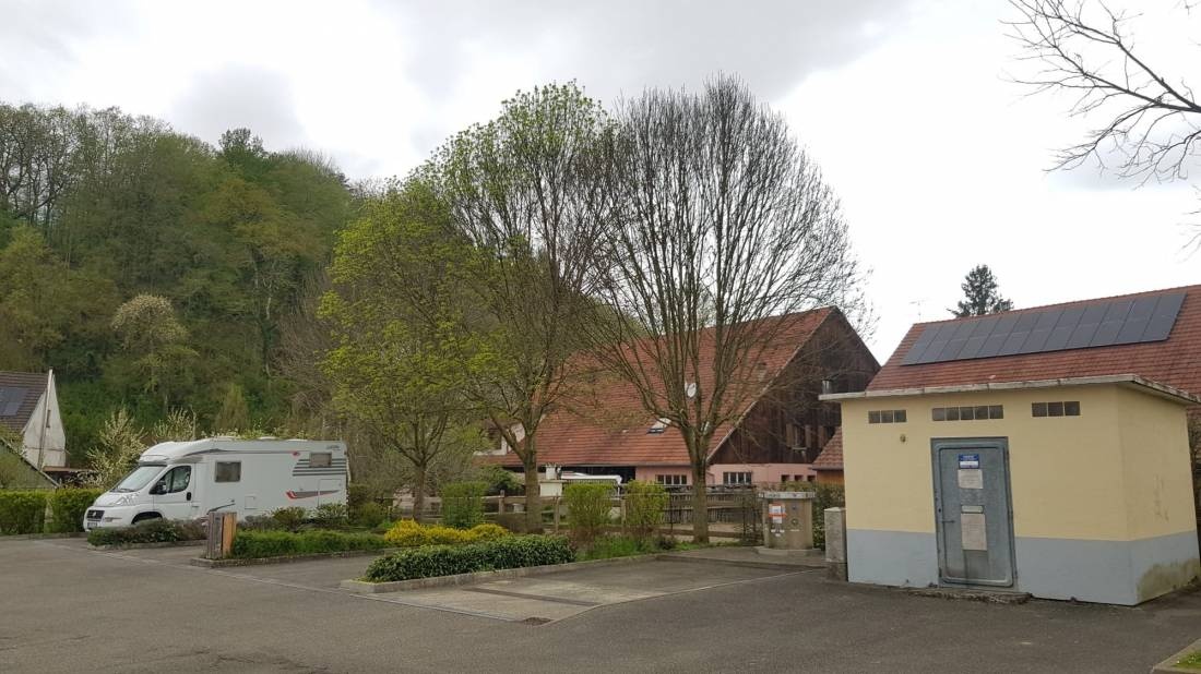 Stellplatz Oltingen — Camperplaats in Oltingen