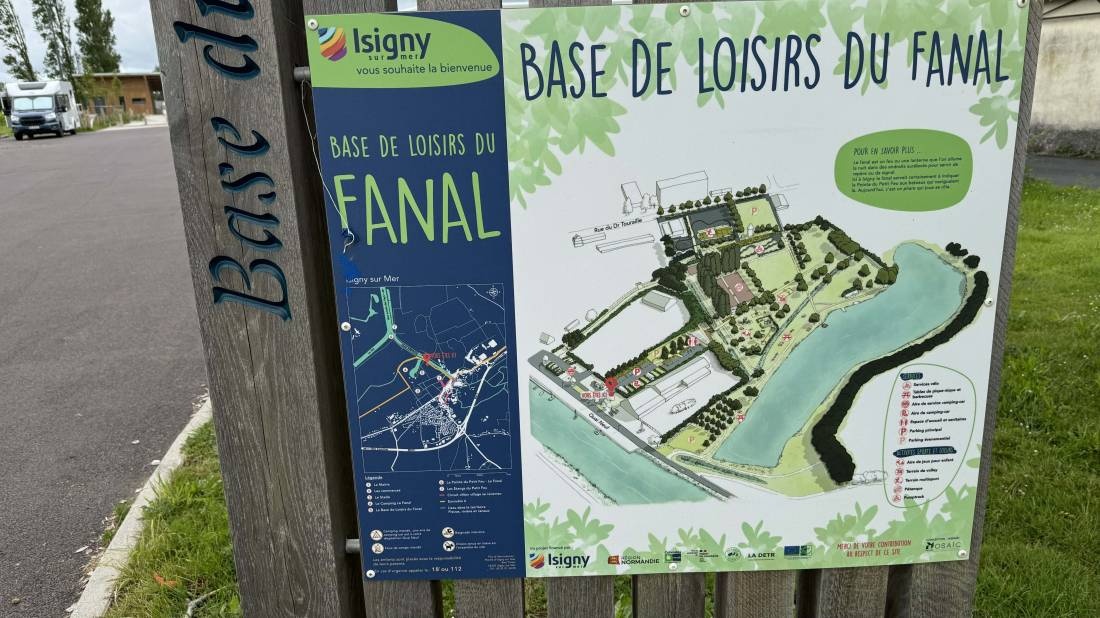 Stellplatz Isigny-sur-Mer — Campervan Site in Isigny-sur-Mer