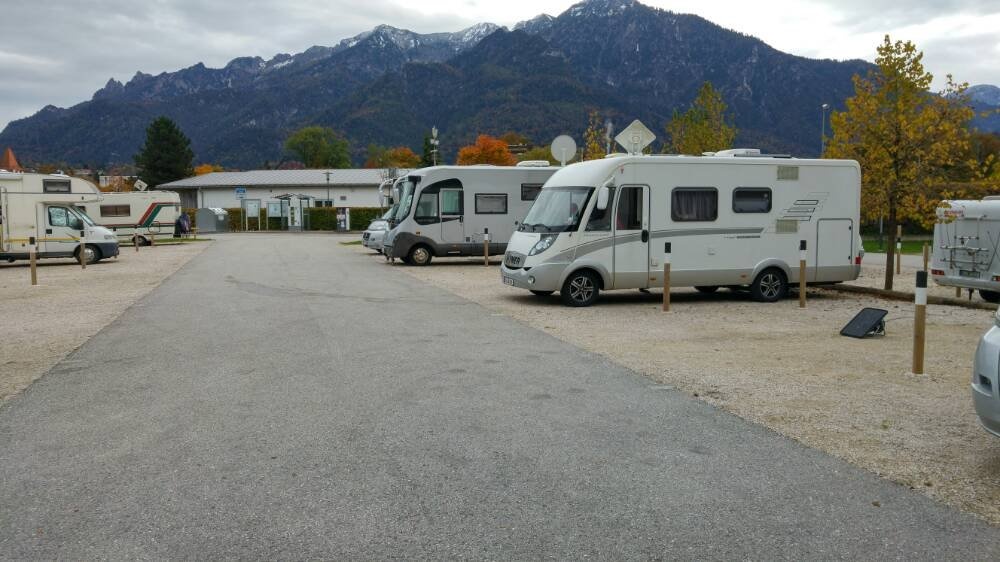 Stellplatz an der Rupertus-Therme Bad Reichenhall — Bobilplass in Bad Reichenhall